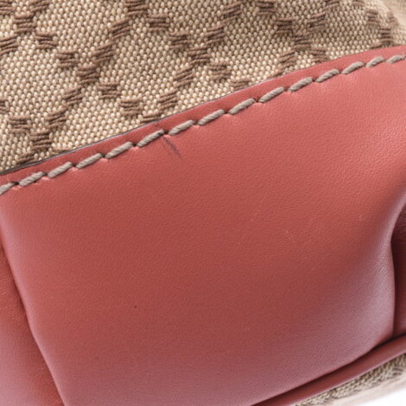 GUCCI GG Sookie Bag Diamante Beige Pink Calf Handbag - Picture 8 of 12